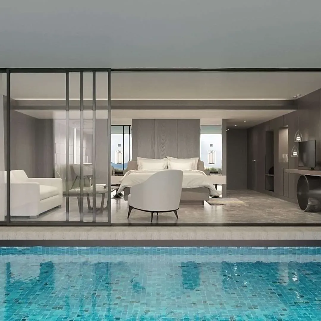 luxury swimming pool builders