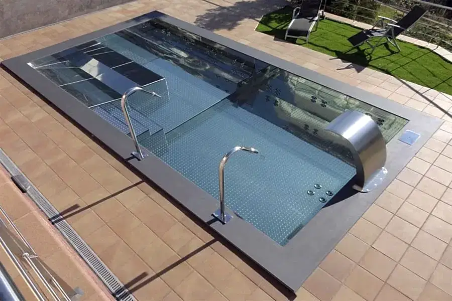stainless steel swimming pool