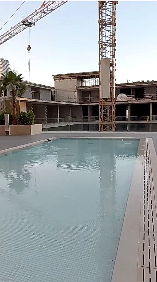 pool project done by lupool in jvc dubai 2