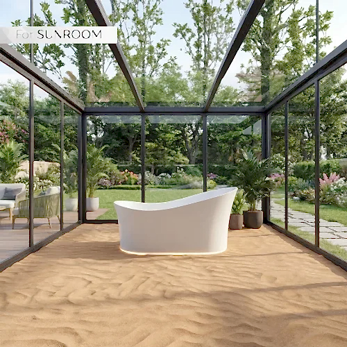 O3 pool for sunroom in uk backyard