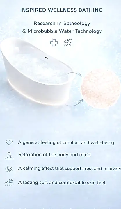 research in balneology microbubble technology