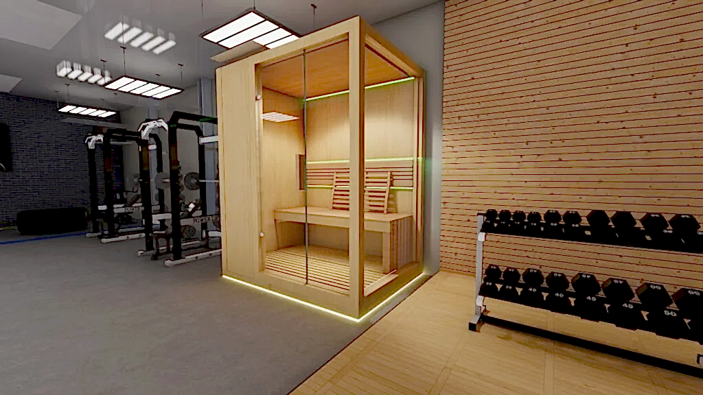 lux kubix sauna