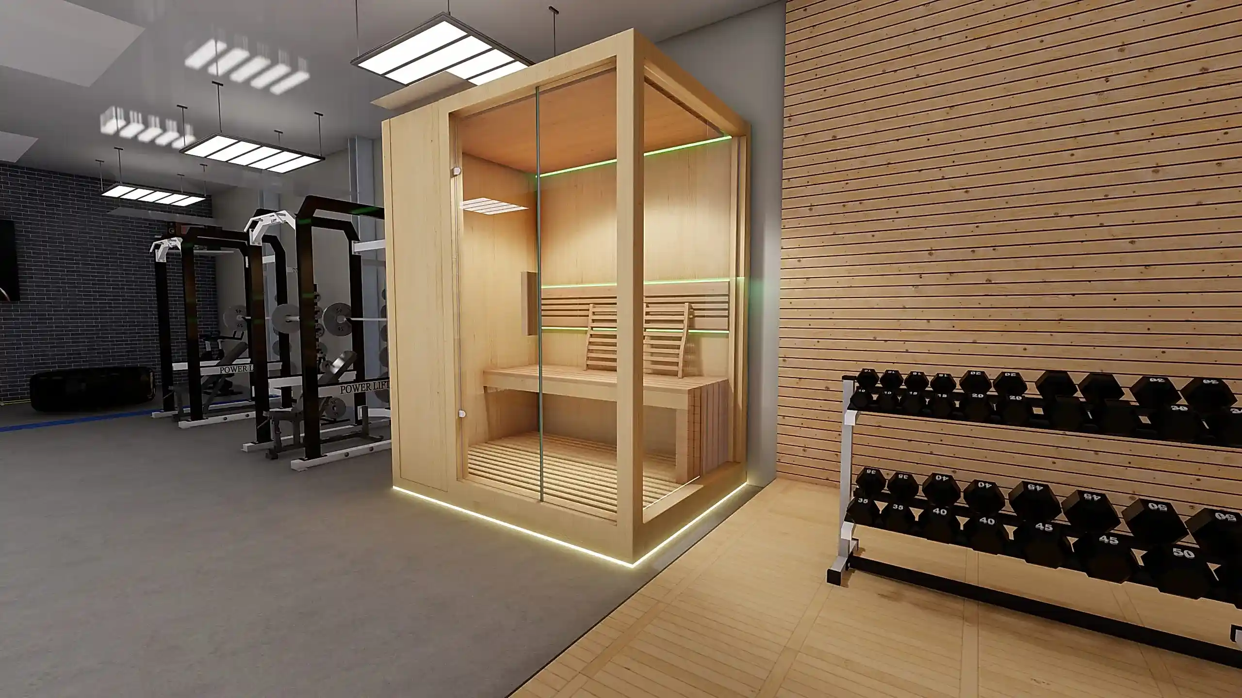 lux kubix sauna