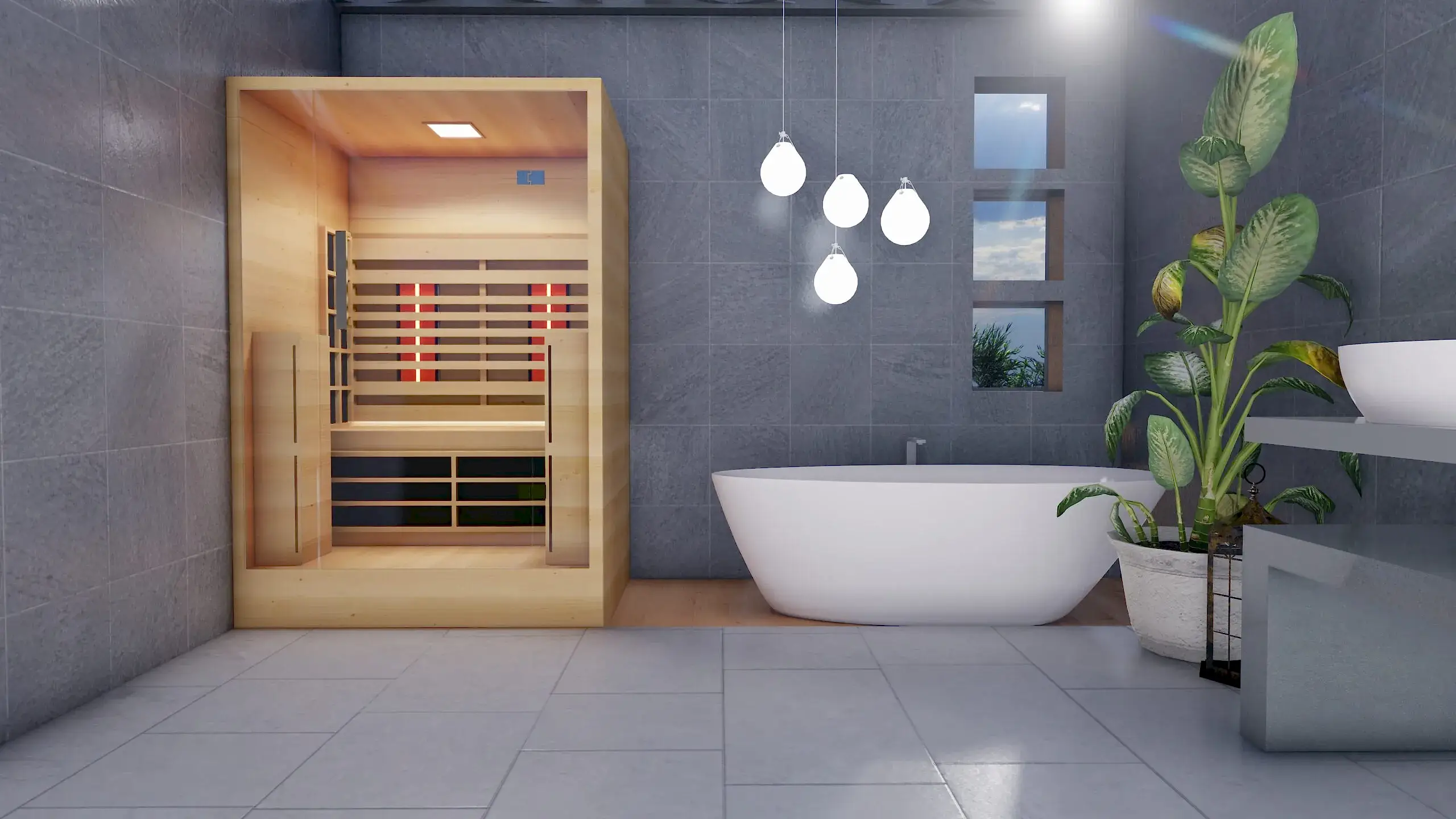 lux paire sauna