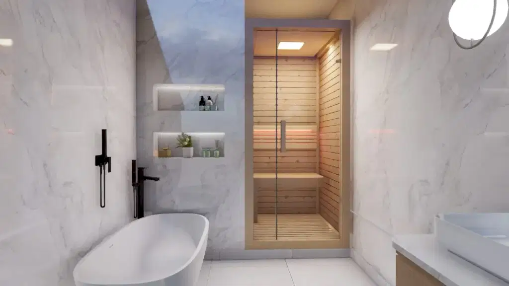 lux solo infrared sauna