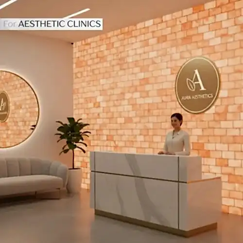 himaliyan salt wall brick for clinic