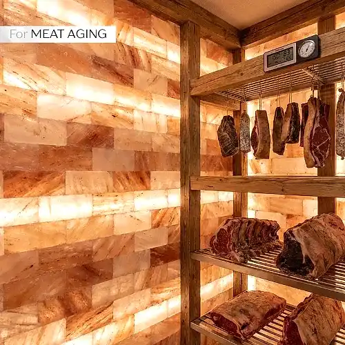 himaliyan salt wall brick for meat dry aging