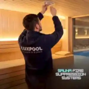 Luxpool sauna fire suppression system in uk